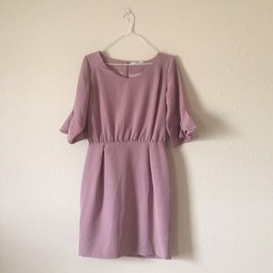 Pale Pink Pencil Dress